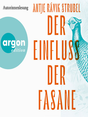 cover image of Der Einfluss der Fasane (Ungekürzte Lesung)
